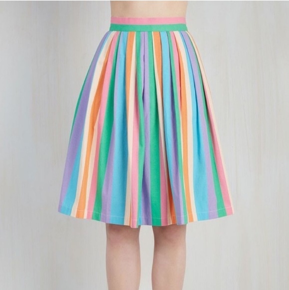 rainbow skirt circle